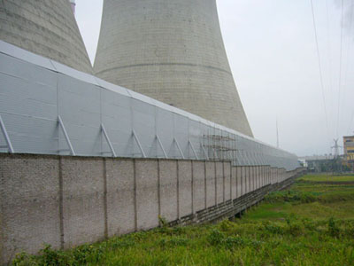 電廠冷卻塔聲屏障