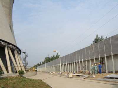 電廠冷卻塔聲屏障
