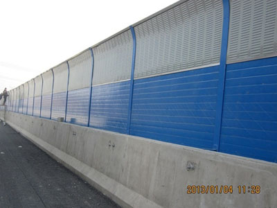 彩鋼板聲屏障（隔音墻）