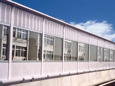 金屬百葉孔聲屏障（隔音墻）