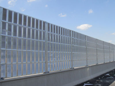 金屬百葉孔聲屏障（隔音墻）